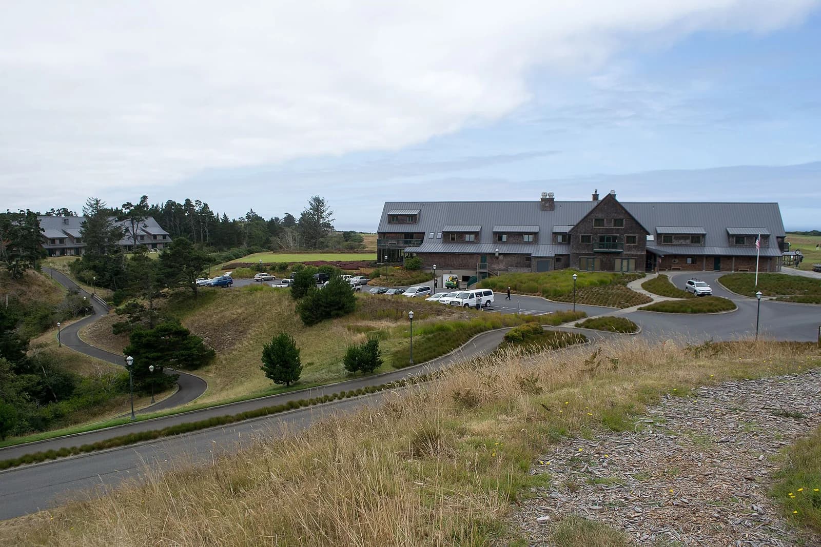 Bandon Dunes Golf Resort above the rugged Oregon coast