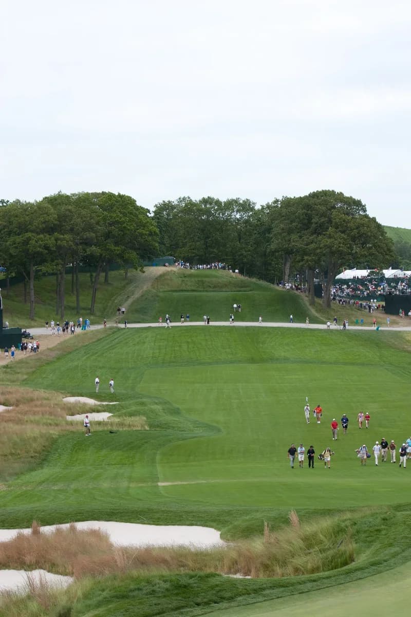 The 2009 U.S. Open course setup at Bethpage Black