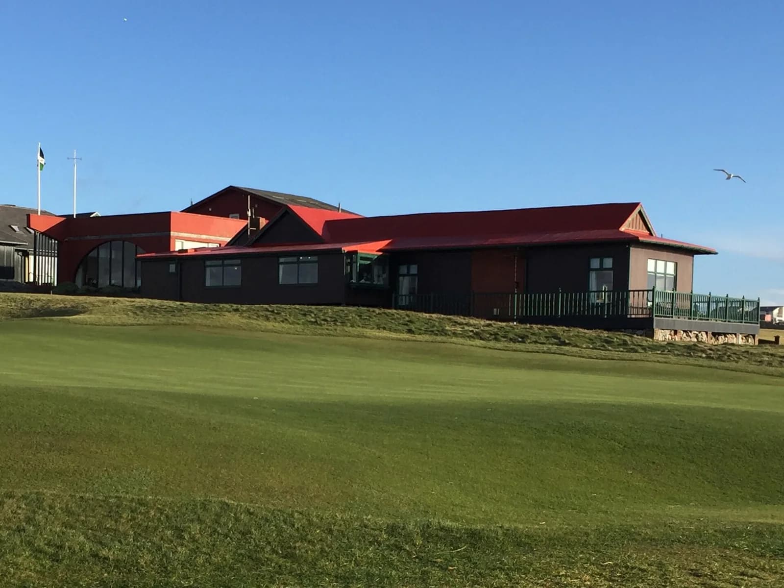 Royal Porthcawl Golf Club and its links beside the Welsh coast