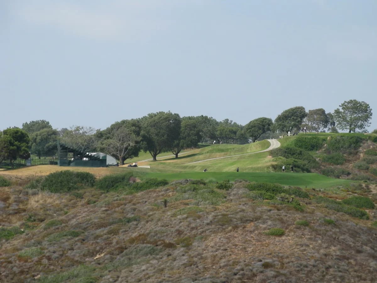 Torrey Pines Golf Course on the coastal bluffs at La Jolla after the 2008 U.S. Open