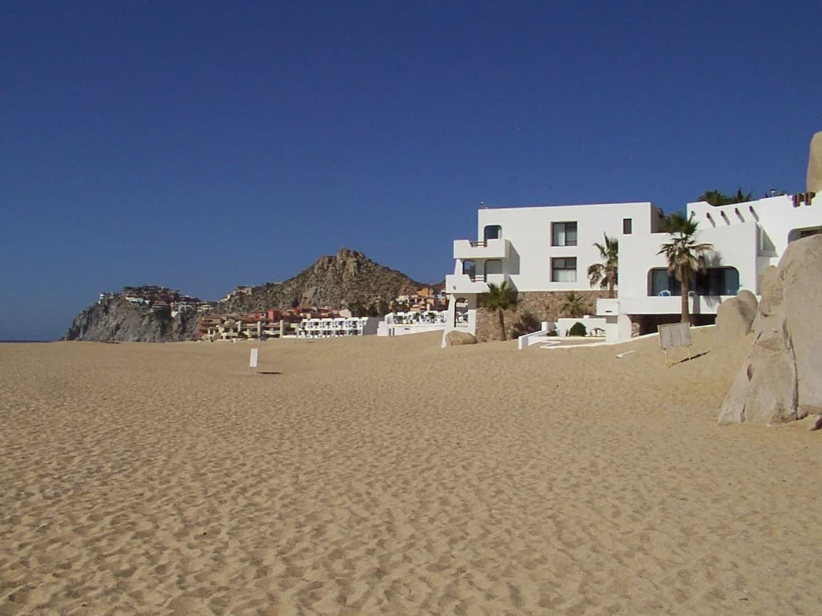 Playa Solmar at Cabo San Lucas; representative coastal setting, not the named golf course