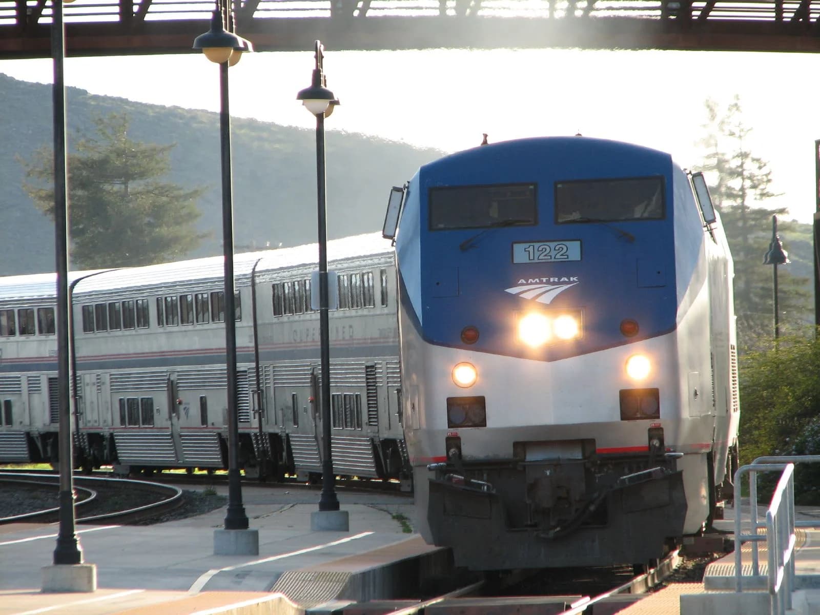 Amtrak Coast Starlight at San Luis Obispo station